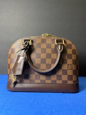 Authentic Louis Vuitton Damier Ebene Alma BB